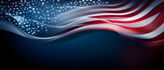USA 4th of July background.