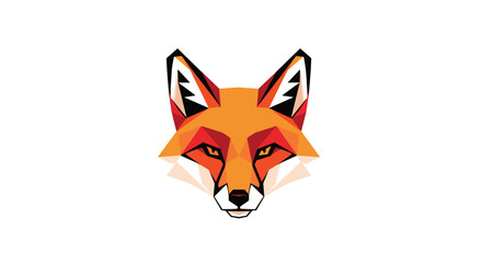 Obraz premium Illustration of a Fox Head Profile.