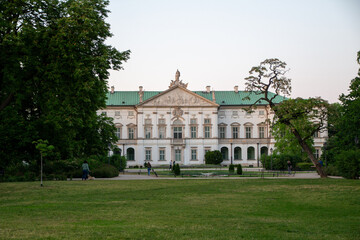 Warsaw, Poland - 05.20.2018 - Warsaw City Centre during a sunny summer day