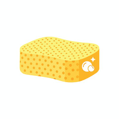 Yellow Pillow with Dots and a Swirl Design