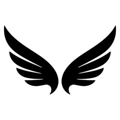 Fototapeta premium Wing icon. Simple wing vector icon
