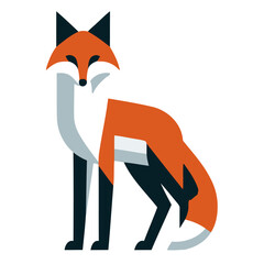 Fox vector and illustration.