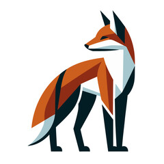 Fox vector and illustration.