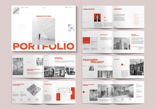 Architecture Portfolio Brochure Template