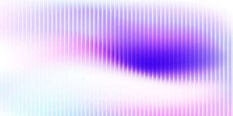 White, black and red ribbed abstract background with glass effect, corrugated iridescent color gradient. Vector illustration