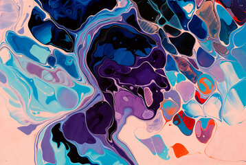 Naklejka premium Lightning storm with rainbow clouds over desert landscape at dusk with dramatic lighting effects and vibrant colors featuring weather, nature, outdoors with scenery and weather phenomenon elements