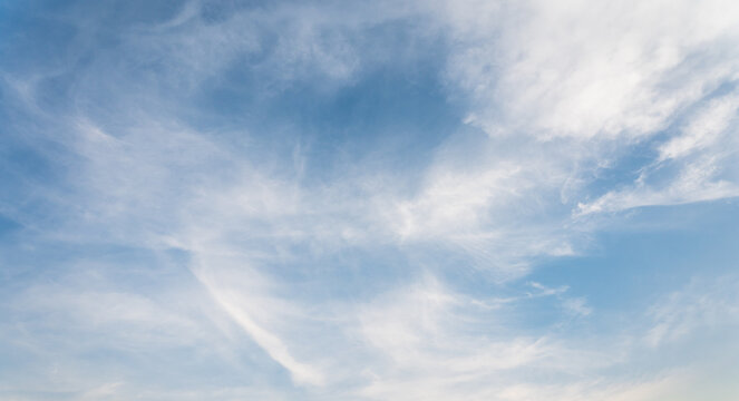 blue sky with clouds