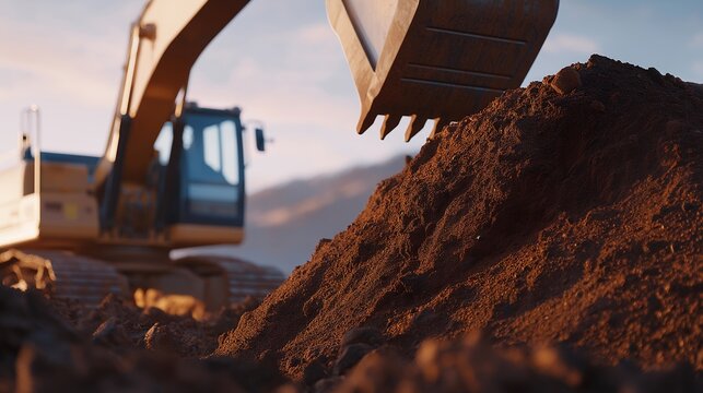 Infrastructure development depends on professional ground preparation work, including excavation, grading, and reinforcement before construction begins. cinematic color correction, natural uneven