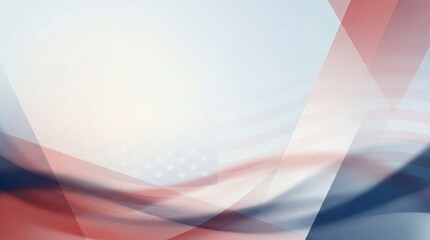 Patriotic American Flag Abstract Background with Red White and Blue Stars and Stripes for USA Presidents Day and 4th of July Celebration