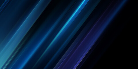Obraz premium Modern and dynamic blue line texture Abstract gradient background artwork pattern
