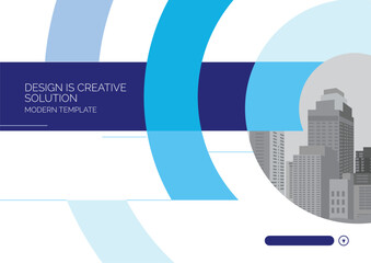 Template vector design for Brochure, Annual Report, Web design Poster, Corporate Presentation, Flyer, layout modern with size horizontal, Easy to use and edit.