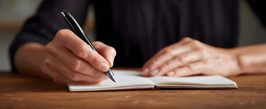 Jotting writing reflections daily to foster peace and self-awareness easily