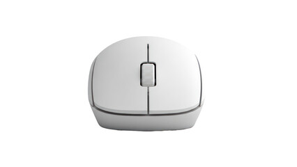 Modern computer mouse isolated on transparent background