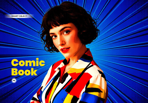 Comic Book Photo Effect