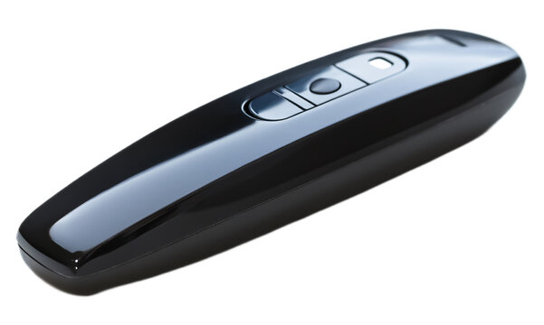 Wireless Presenter Isolated on White Background - Wireless Presentation Clicker