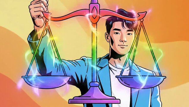 Balancing Justice - A Symbol of Fairness and Equality in Society.