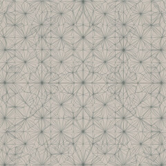 Invisible Geometry Seamless Pattern &ndash; Subtle Vector