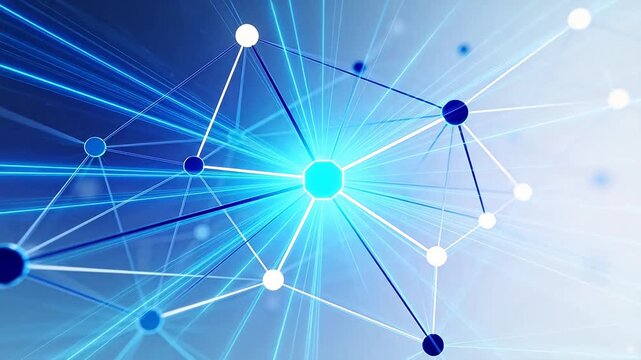 abstract network background