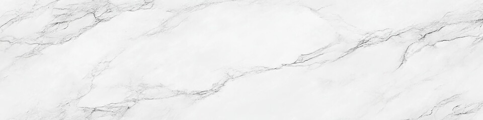 Elegant White Marble Surface with Vein Patterns, Polished Natural Stone Slab Texture Background