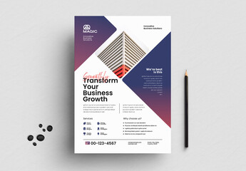 Modern Corporate Business Flyer Design
