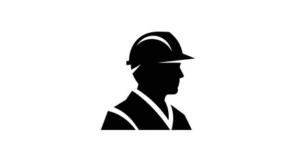 Construction worker profile icon