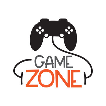 Game Zone Controller Typography