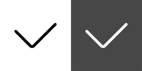 シンプルなチェックマークアイコン