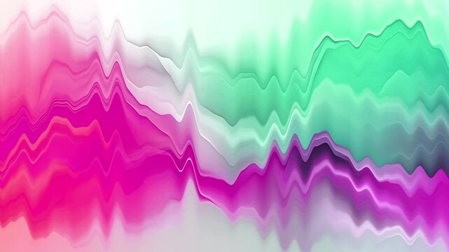 Abstract Wavy Gradient Pattern Background Animation