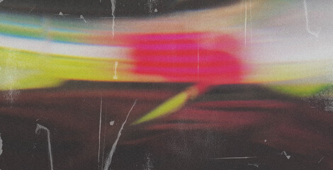 Obraz na płótnie Canvas 4K Beautiful color gradient background with noise. Abstract pastel holographic blurred grainy gradient banner background texture Colorful digital grain soft noise effect Nostalgia, vintage, retro