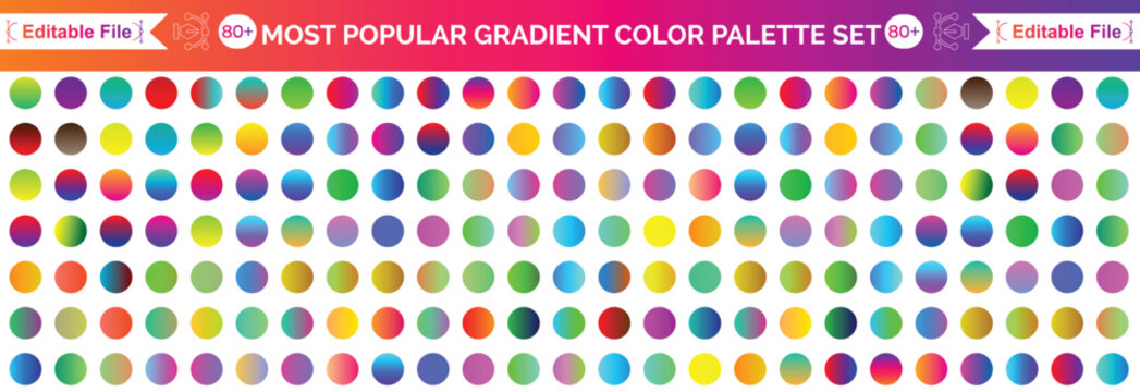 Metallic gradient foil background. most popular gradient. Gold, Pink gold, Silver and Holographic metal vector template