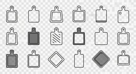Collection of Various Simple Tag Icons.