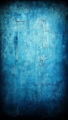 Obraz premium Abstract Grungy Backdrop Featuring Worn Surface, Weathered Texture, and Dark Blue Tones for Art