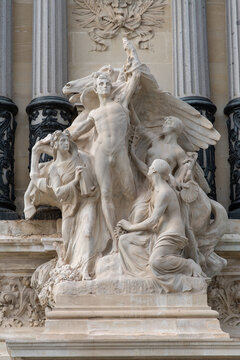 Madrid, Spain: Monument to Alfonso XII, Retiro Park