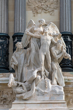 Madrid, Spain: Monument to Alfonso XII, Retiro Park