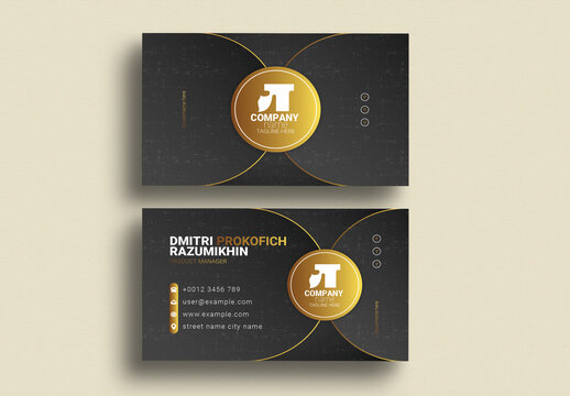 Business Card Design Template