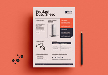 Product Data Sheet Template