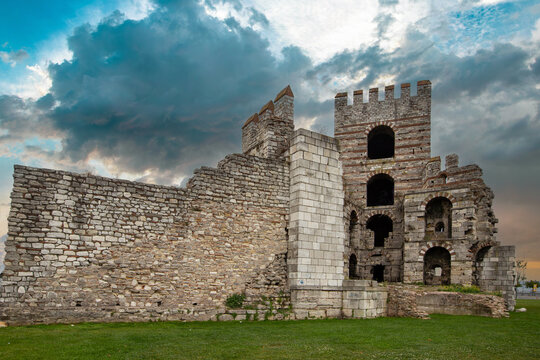 Yedikule Fortress, located in Zeytinburnu neighborhood of Fatih district, Istanbul.