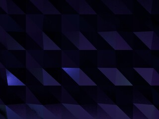 Obraz premium Dark blue abstract geometric pattern with textured triangular shapes