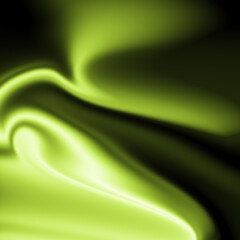 Obraz premium Artistic Green Black Fluid Style Background