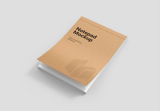 Minimal Notepad Mockup