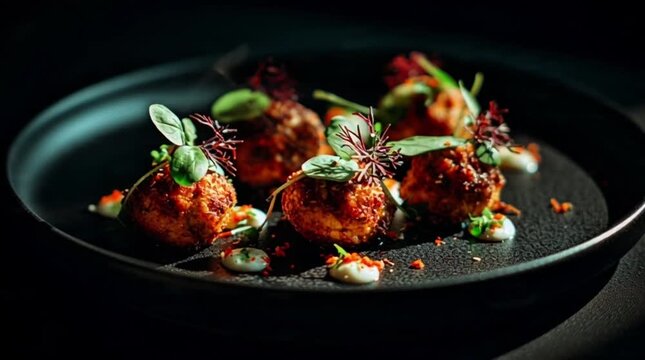 Modern Luxury Bakso Fine Dining Presentation