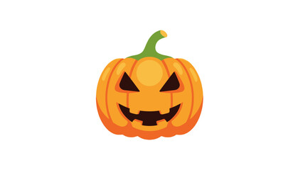 Fototapeta premium Spooky Jack-o-Lantern Pumpkin Face for Halloween