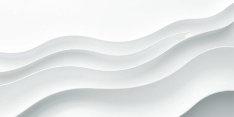 Obraz premium An artistic blue vector wallpaper featuring a smooth motion of soft wavy curves and light silk textures in an abstract water concept design