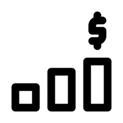 agency outline icon set