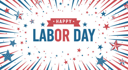 Obraz premium Happy labor day celebration honoring workers' contributions and achievements on labor day weekend