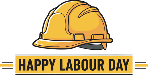 Fototapeta premium Happy labor day celebrations worker's day september labor appreciation