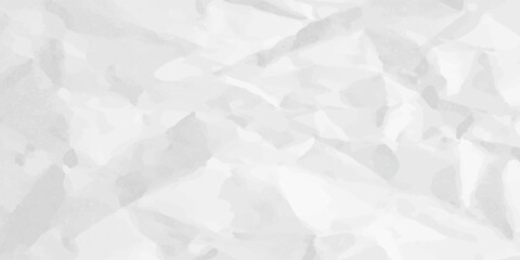 Obraz premium Crumpled paper texture. Realistic white crumpled paper background. Horizontal wrinkled empty notepad sheet. Vector illustration.