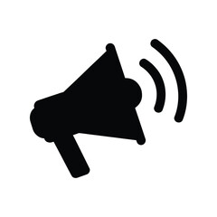 Corporate Brand Signal Black Silhouette Vector Icon