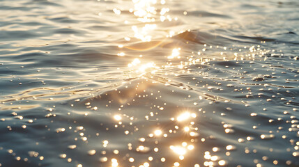 Water reflection texture ideal for themes of peace, infinity, natural beauty, and moments of quiet awe