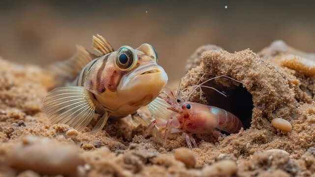 symbiotic relationship goby fish pistol shrimp